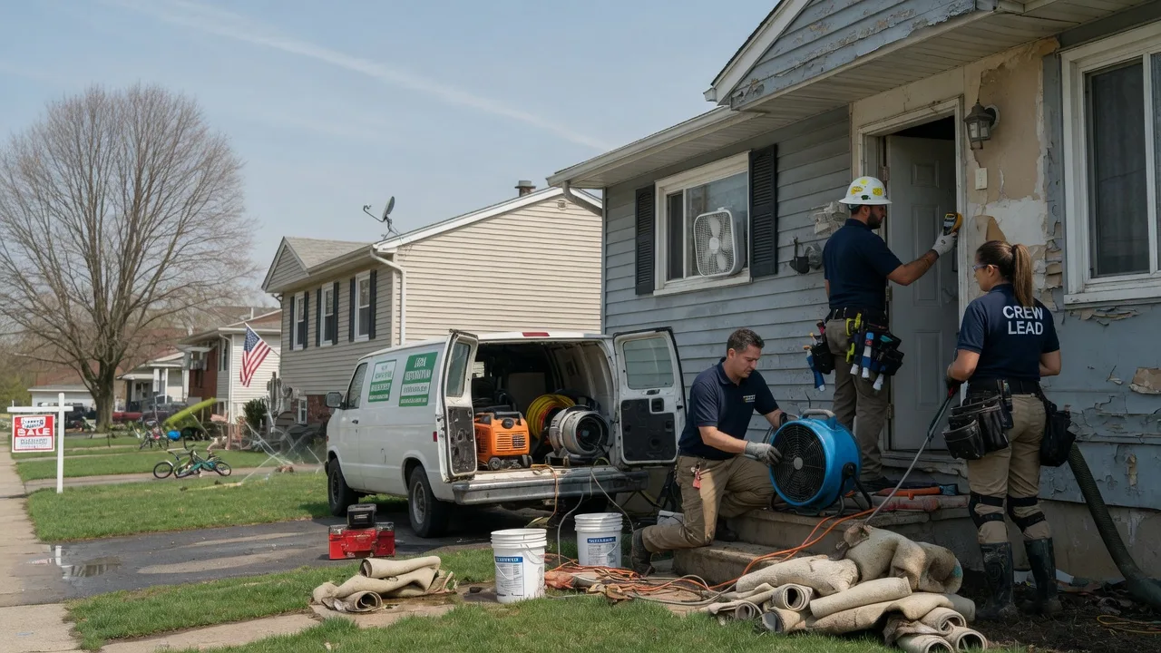 Flood Cleanup in Mackinaw City, MI near me